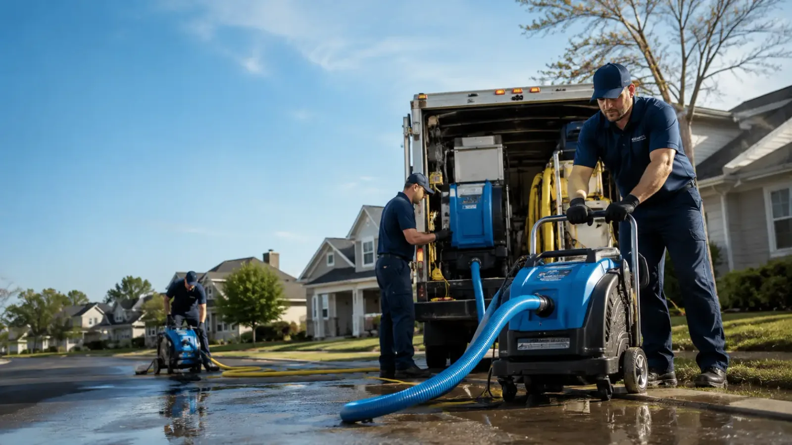 Flood Damage Cleanup in Sanderson, TX